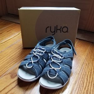 Ryka Fisherman Sandals in Denim